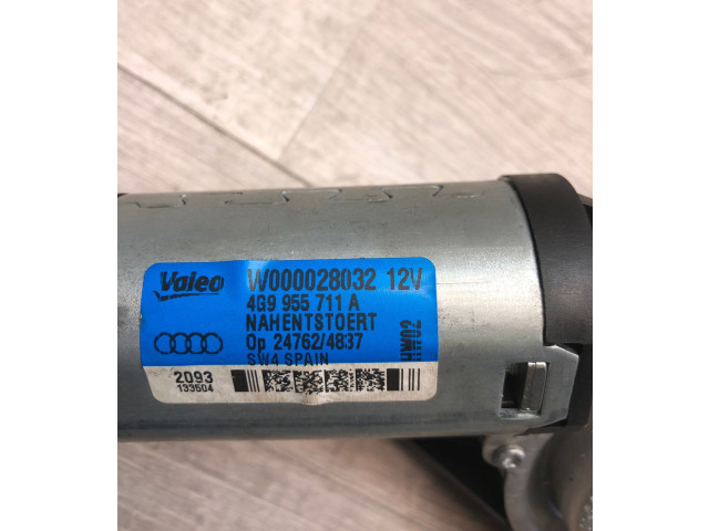 Моторчик заднего дворника 4G9955711A, W000028032    Audi A6 S6 C7 4G