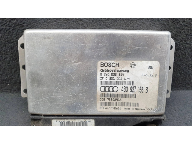 Блок управления коробкой передач 4B0927156B, 0260002514   Audi A6 S6 C5 4B