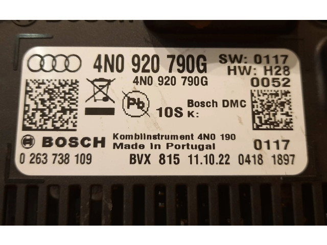 Přístrojová deska  Audi A8 S8 D5 2017 4N0920790G, 4N0920790G  