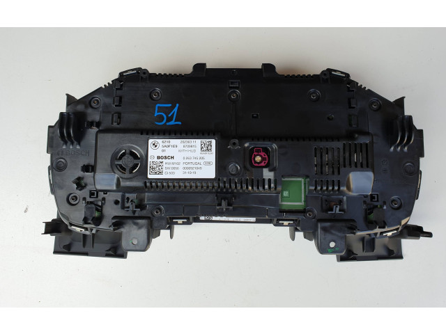 Přístrojová deska  BMW 7 G11 G12 2017 5A0F1E9, 0000921049  