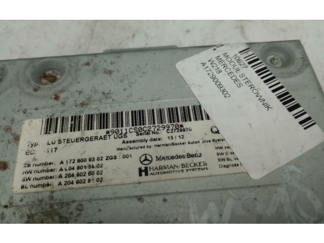Блок управления A1729009302, A1729009302   Mercedes-Benz CLS C218 X218