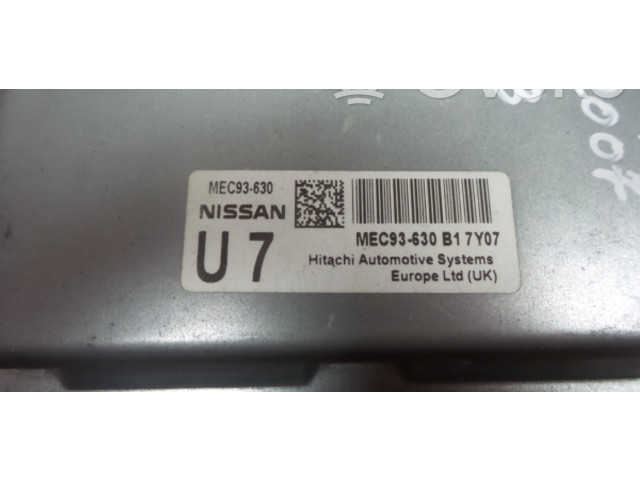Řídící jednotka MEC93-630   Nissan Qashqai+2 2007