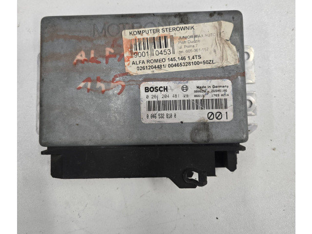 Řídící jednotka 0261204481, 00465328100   Alfa Romeo 145 - 146 2000