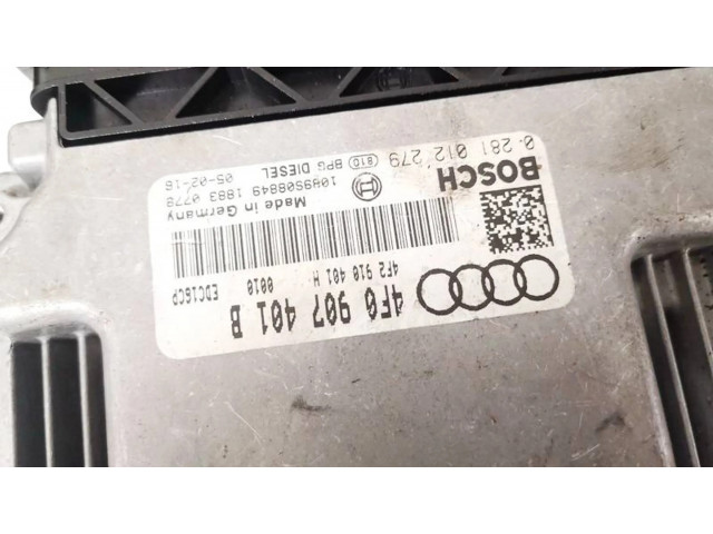 Блок управления двигателя 4f0907401b, 0281012279   Audi A6 S6 C6 4F