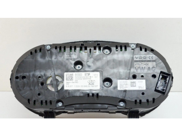 Панель приборов 8V0920973F, 8V0190B   Audi A3 S3 8V       