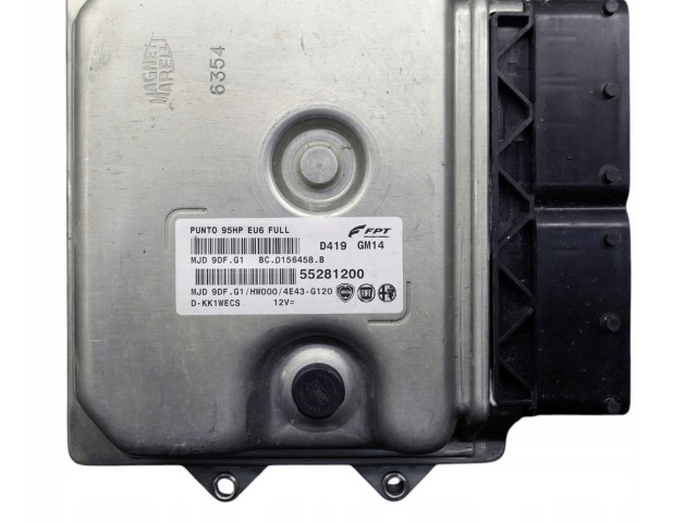 Блок управления АБС 55281200, MJD9DF   Fiat Punto Evo