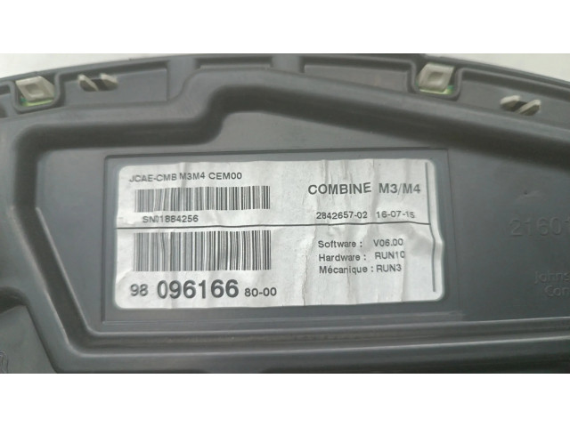 Панель приборов 9809616680   Citroen C-Elysée       