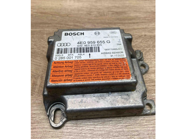 Блок подушек безопасности 4E0959655G, 4E0910655   Audi A8 S8 D3 4E
