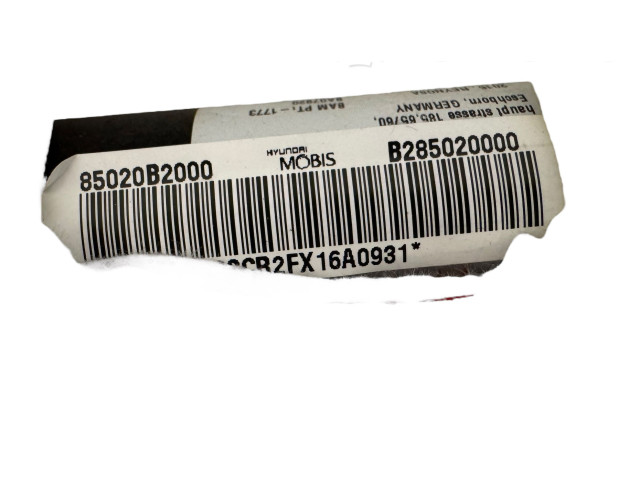 Боковая подушка безопасности 85020B2000, B285020000   KIA Soul