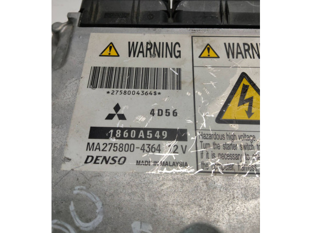 Řídící jednotka 1860A549, 2758004364   Mitsubishi L200 2008