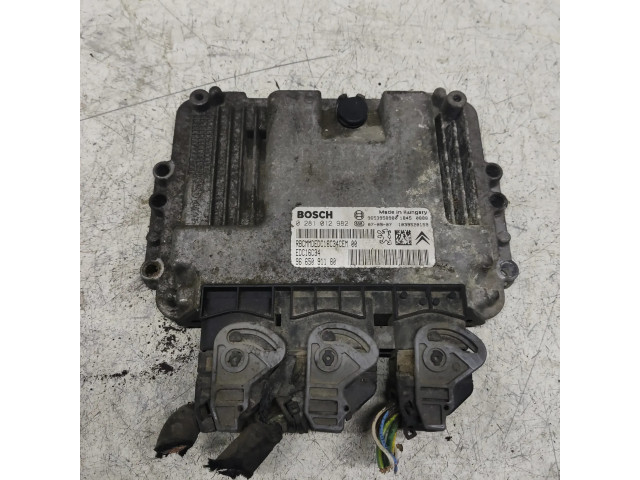 Блок управления двигателя 0281012982, 9665091180   Fiat Scudo