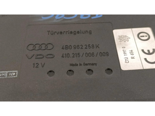 Блок комфорта 4B0962258K, 410215006009   Audi A6 Allroad C5   