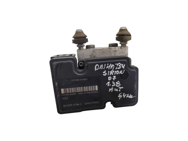 Jednotka ABS 44510B1070, 89540B1070   Daihatsu Sirion 2007