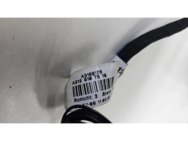 Zpětné zrcátko  levé Mercedes-Benz E W212 2010  A2128107519, A3159443  