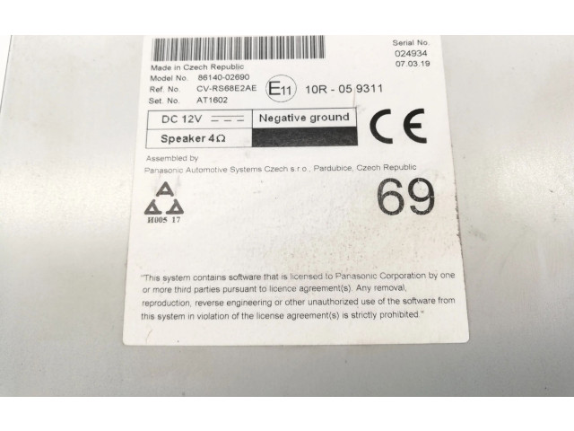 Дисплей    8614002690   Toyota Yaris Cross