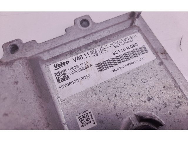Řídící jednotka 9811545080, 9800913080   Peugeot 2008 I 2016