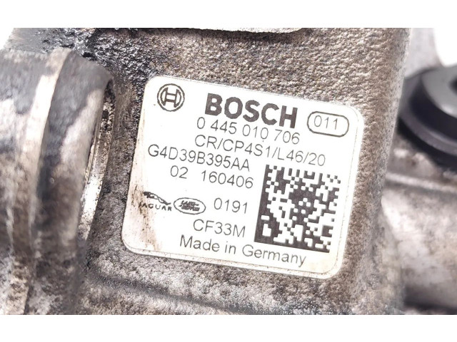 Vstřikovací čerpadlo G4D39B395AA, 0445010706   Land Rover Discovery Sport    204DTD(AJ20D4) 