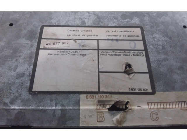 Радио/ проигрыватель CD/DVD / навигация 8631110244, 8631110244   Audi  A4 S4 B5 8D  1994 - 1999 года