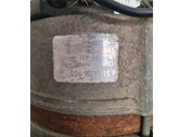 Масляный насос   026903015F, 143490A  Audi 80 90 B3 