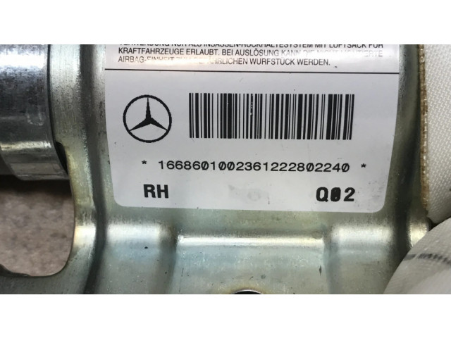 Боковая подушка безопасности 1668601002   Mercedes-Benz GL X166