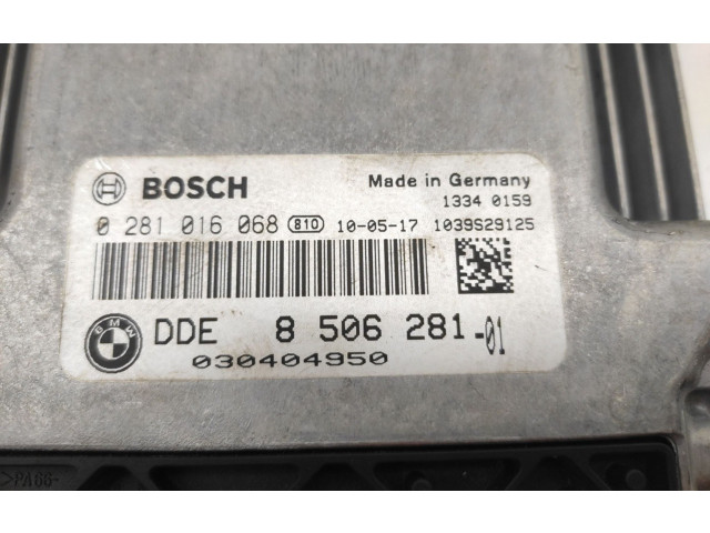 Řídící jednotka 0281016068, BOSCH   BMW 1 E81 E87 2007