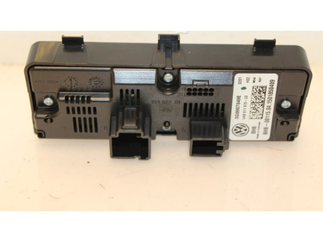 Блок управления климат-контролем 3G0907049E, 3G0907049E   Volkswagen Cross Touran II