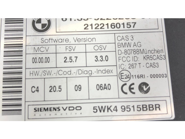 Řídící jednotka 7807827, 030016628   BMW 3 E92 E93 2008