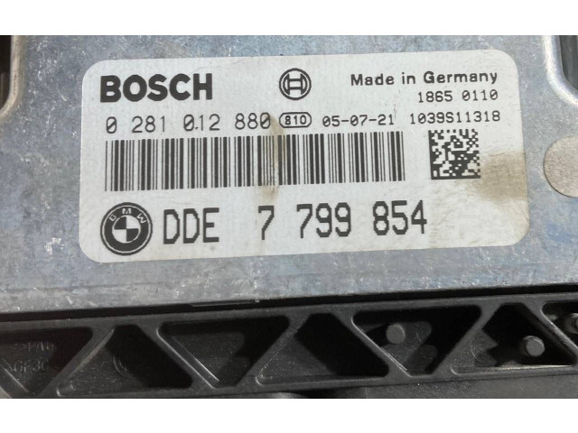 Řídící jednotka 7799854, 0281012880   BMW 1 E81 E87 2006