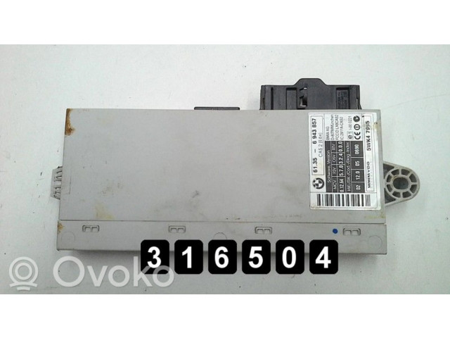 Блок управления двигателя 6943857   BMW 6 E63 E64