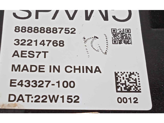 Блок управления 8888888752   Lynk & co 01
