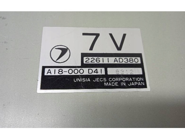 Řídící jednotka 22611AD380   Subaru Impreza I 1998