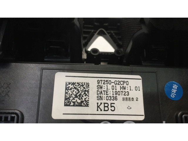Блок управления климат-контролем 97250G2CP0   Hyundai Ioniq