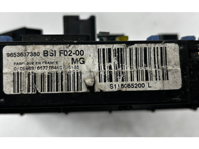   Pojistková skříňka 9653667380, BSIF0200   Alpine C2 2005