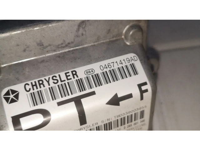 Блок подушек безопасности 04671419AD, 0285001346   Chrysler PT Cruiser