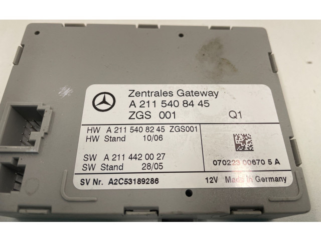 Модуль управления gateway A2115408245, A2115408445   Mercedes-Benz CLS AMG C219    
