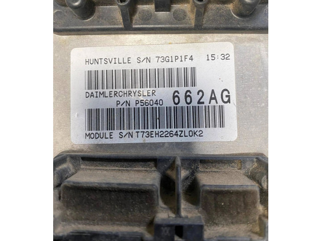 Блок комфорта P56040662AG, 73G1P1F4   Jeep Grand Cherokee (WK)   