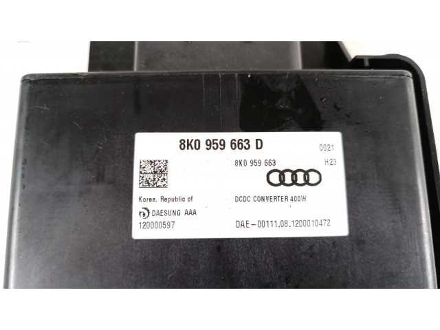 Блок управления 8K0959663D   Audi A6 S6 C7 4G