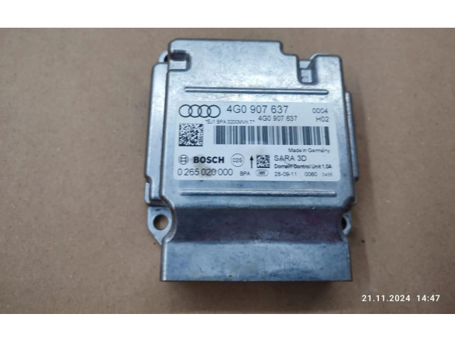 Блок подушек безопасности 4G0907637   Audi A7 S7 4G