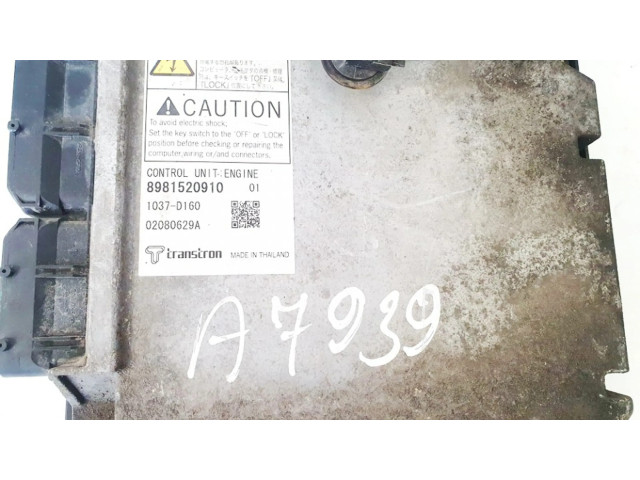 Řídící jednotka 8981520910   Isuzu D-Max 2010