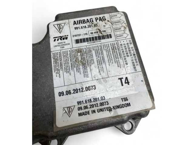 Блок подушек безопасности 99161820103   Porsche 911 991