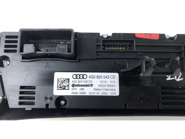 Другие включатели / ручки/ переключатели A2C91426900, 4G0820043CD   Audi A7 S7 4G