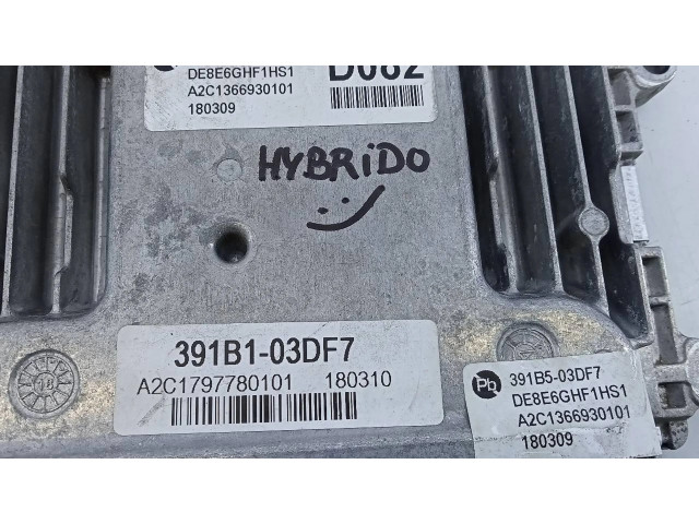 Блок управления двигателя 391B503DF7, A2C1366930101   KIA Niro