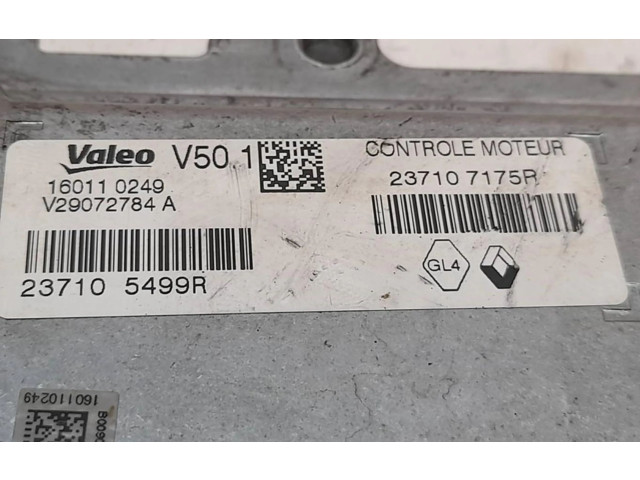Блок управления двигателем Блок управления 237105499R   Renault Sandero I