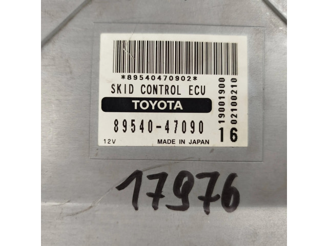 Řídící jednotka 89540-47090   Toyota Prius (XW20) 2007