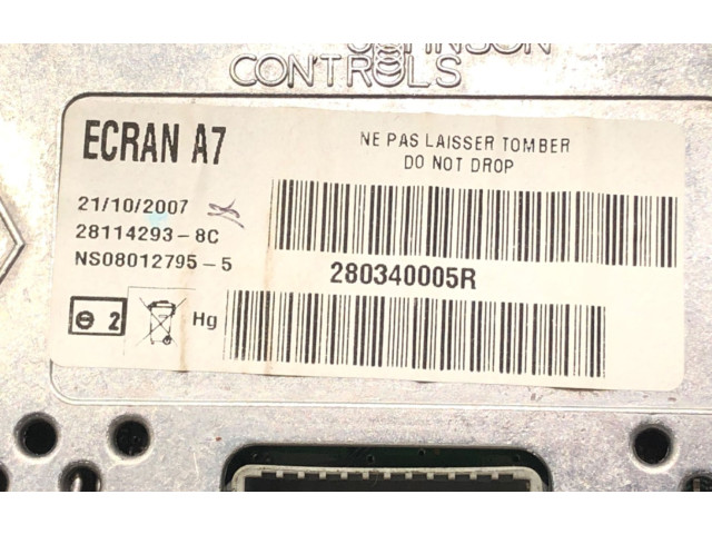 Дисплей    280340005R   Renault Laguna III