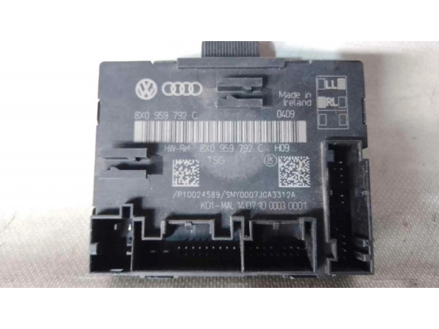 Блок управления двигателя 8X0959792, MODULOELECTRONICO   Audi A1