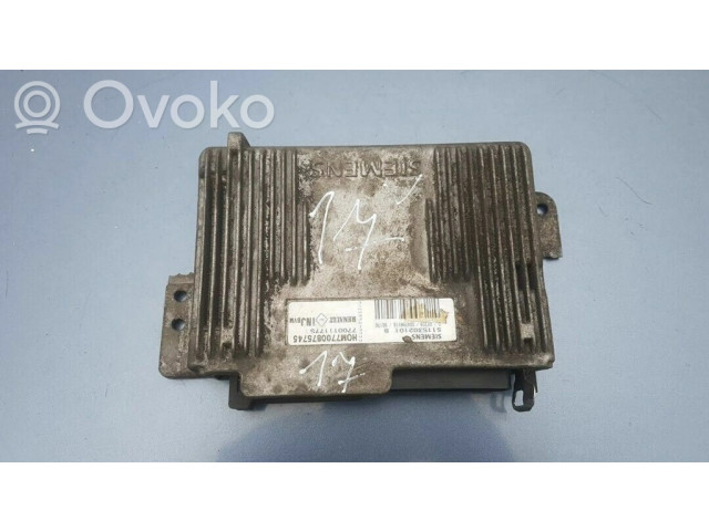 Блок управления двигателя 7700111775, HOM7700875745   Renault Megane I