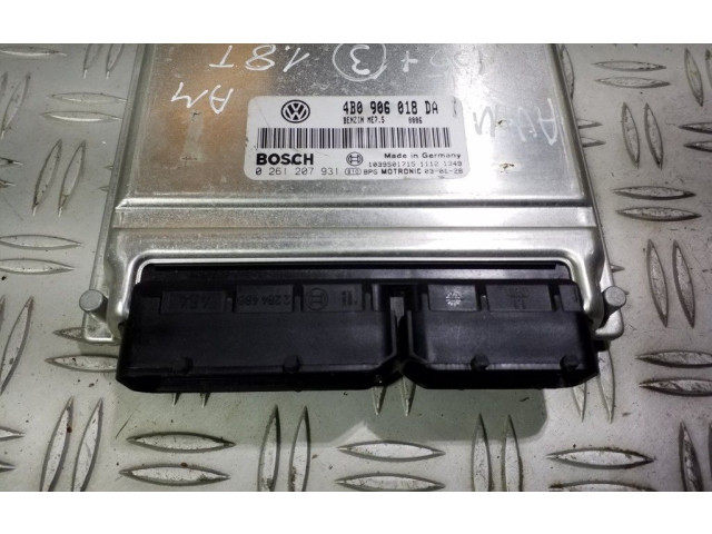 Řídící jednotka 4B0906018DA, 0261207931   Volkswagen PASSAT B5.5 2003