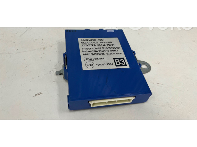 Блок управления парковки 8934030031, 10R022584   Lexus GS 300 350 430 450H
