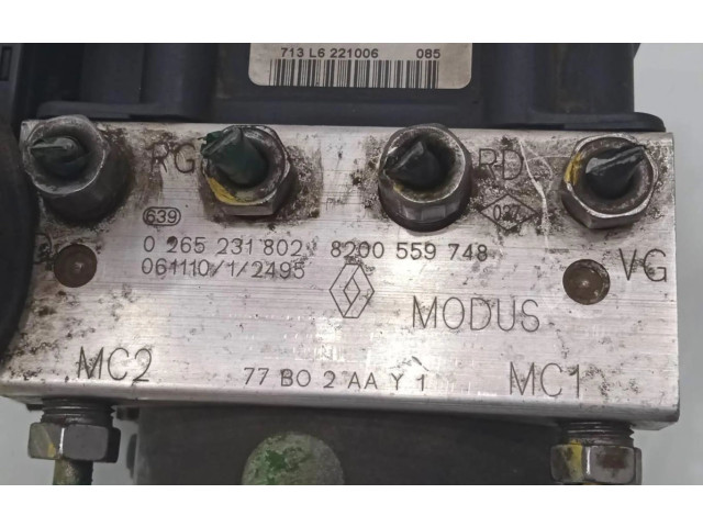 Jednotka ABS 8200559748   Renault Grand Modus 2008